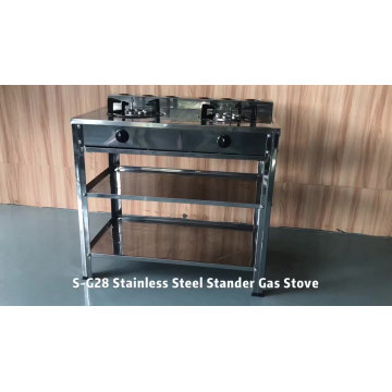 table gas burner standing gas cooker for BBQ grill